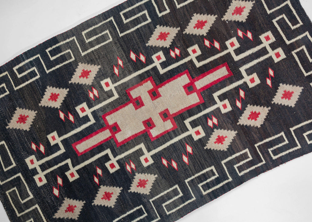 Black Navajo Rug - 3'1 X 5'2 – Heirloom