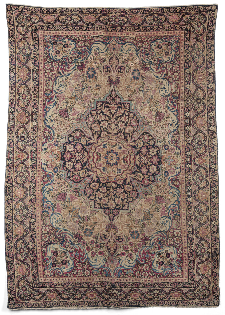 19th Century Antique Bergama Rug - 3'4 x 3'6 – HEIRLOOM