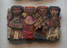 Chancay-Style Burial Dolls in Shadow Box - 1'1 x 2'1 x 2"