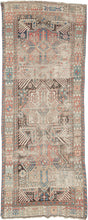 Antique Caucasian Akstafa Rug - 3'6 x 8'10