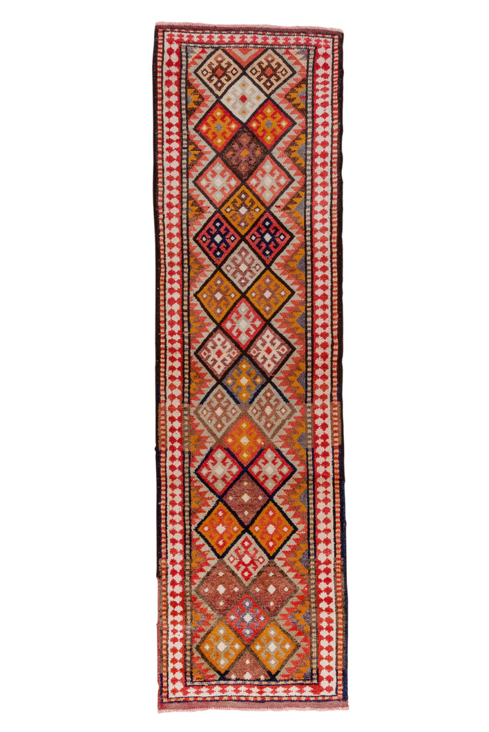 Vintage Kurdish Runner- 2'8 x 9'7