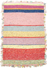 Emma Redmond Silk Rag Rug - 3' x 4'7