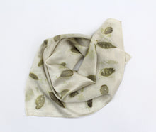 Eucalyptus In Fall 22" x 22" Silk Scarf - Nelise Nasheida