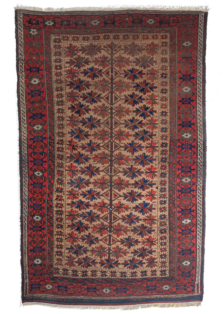 Antique Baluch Rug - 3'6 x 5'7