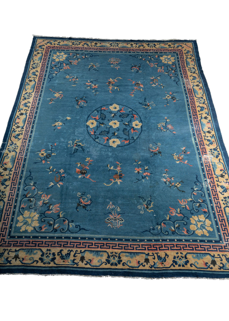 antique Chinese Peking Rug