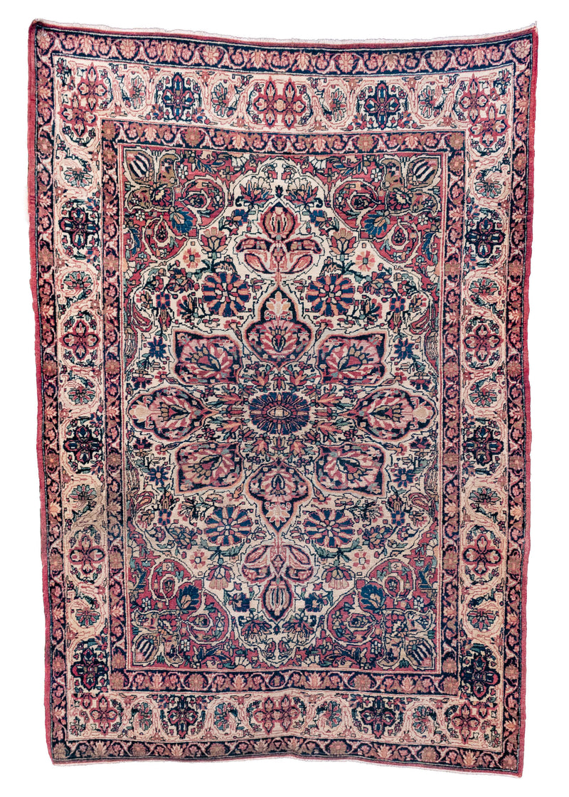 19th Century Antique Bergama Rug - 3'4 x 3'6 – HEIRLOOM