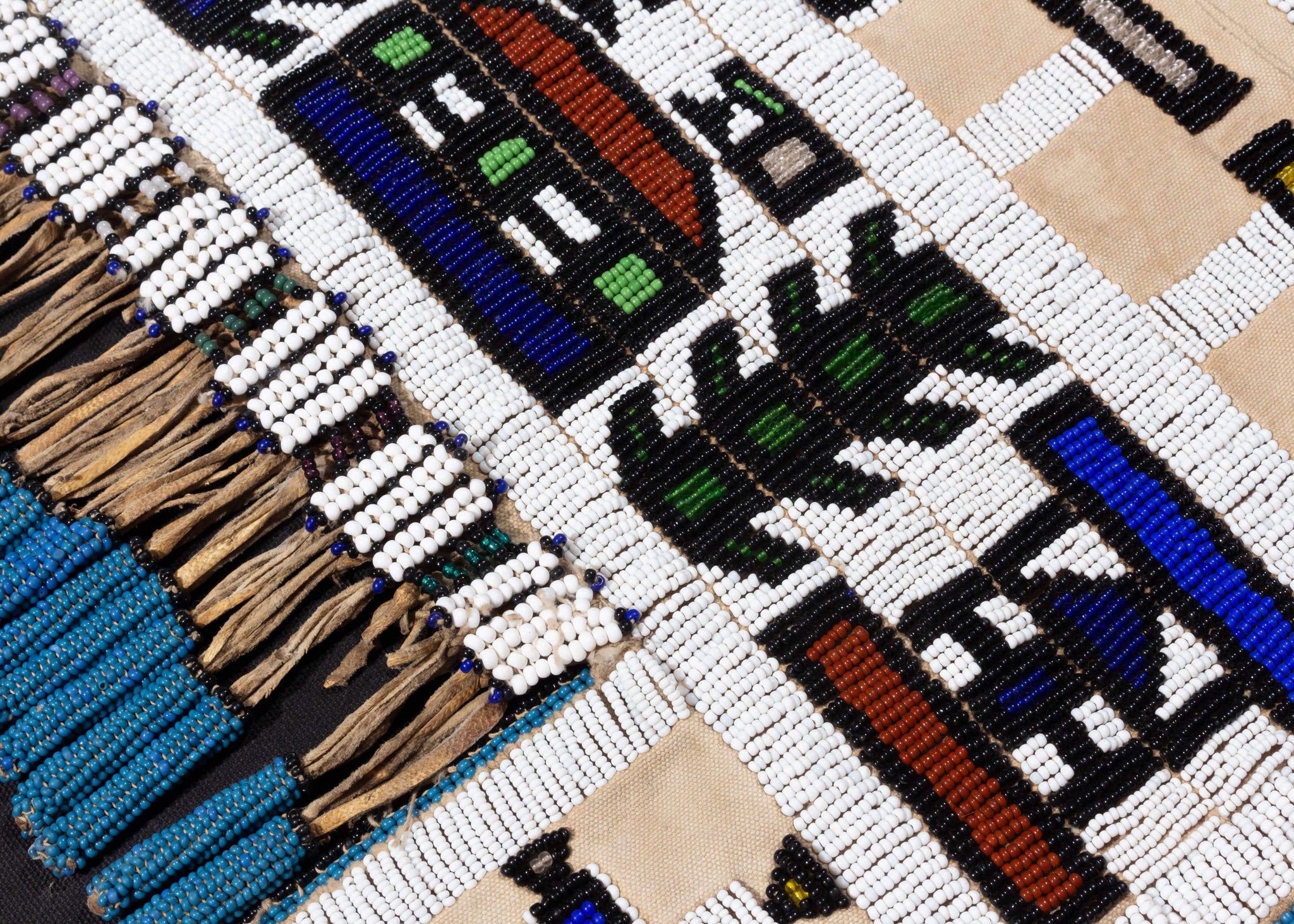 Beaded Ndebele Ceremonial Apron – HEIRLOOM