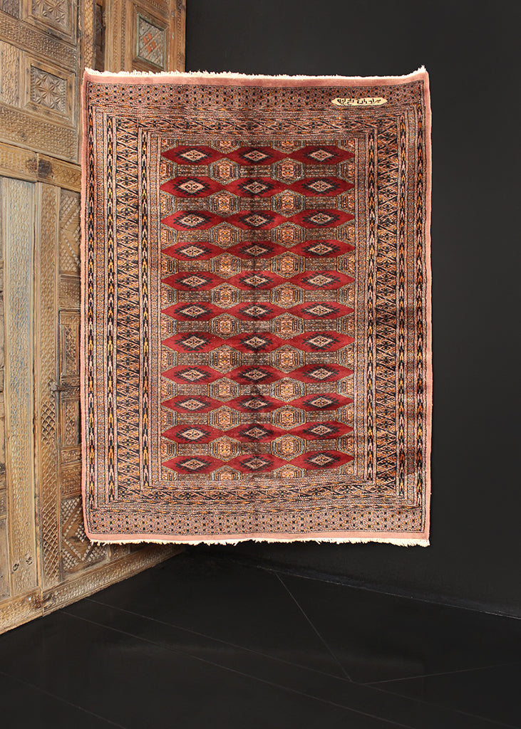 Bokhara Rug - 4' x 5'5