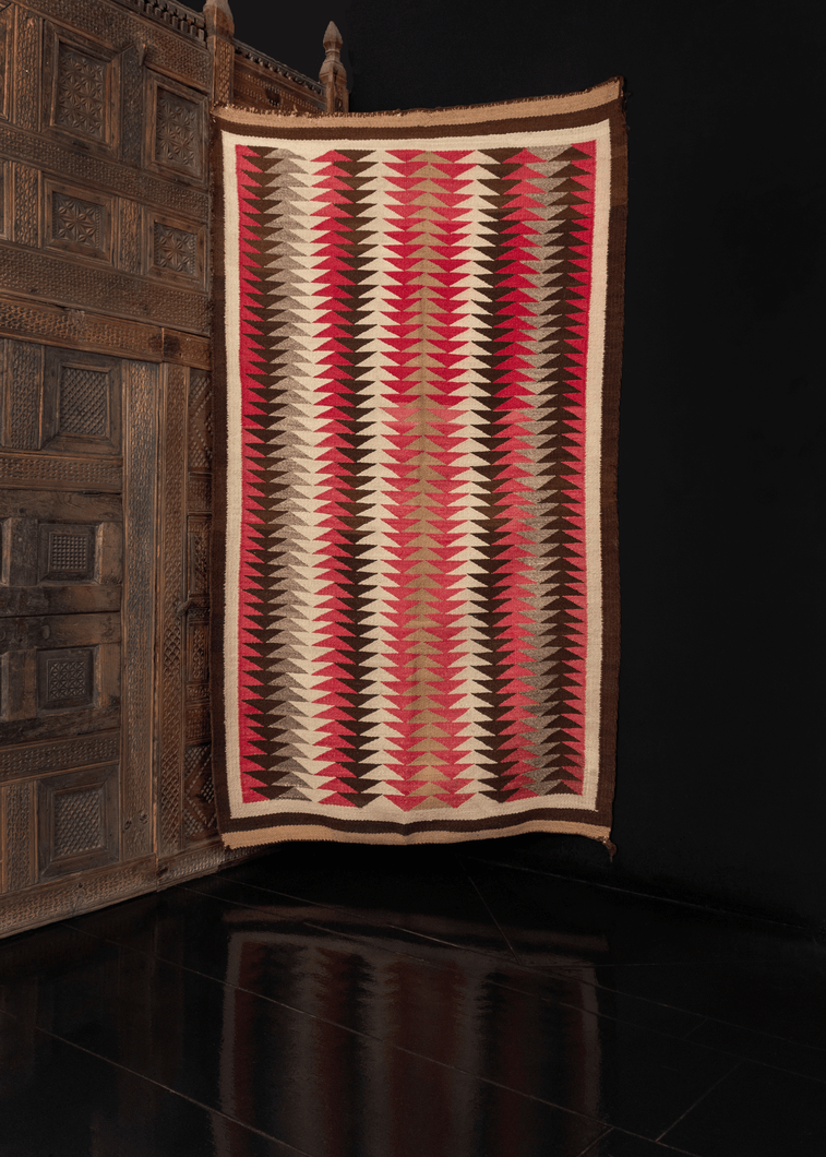 Early 20th Century Navajo Pound Rug - 3'9 x 6'10