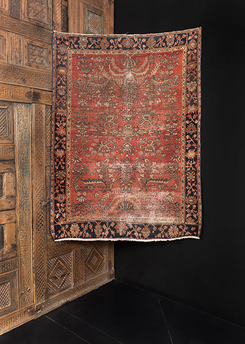 19th c Farahan Sarouk - 3'5 x 4'7